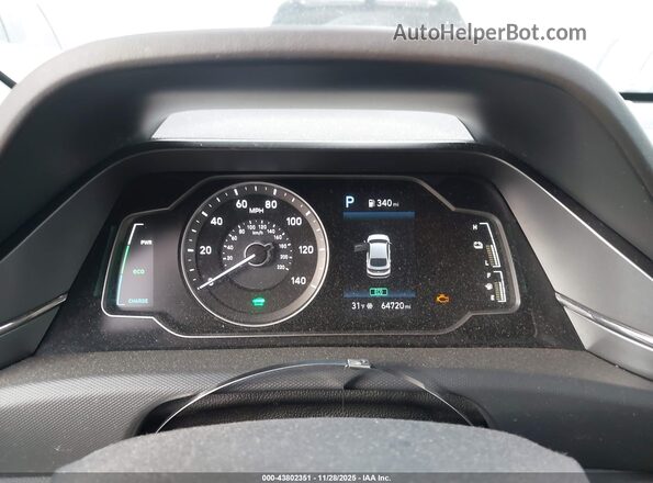 KMHC65LC2NU276884 2022 HYUNDAI IONIQ HYBRID Gray Vista de los asientos traseros