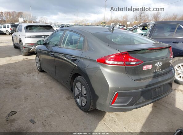 KMHC65LC2NU276884 2022 HYUNDAI IONIQ HYBRID Gray Trasero izquierdo