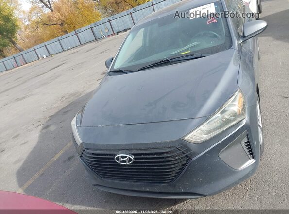 KMHC65LC3HU043522 2017 HYUNDAI IONIQ HYBRID Серый Вид щитка приборов