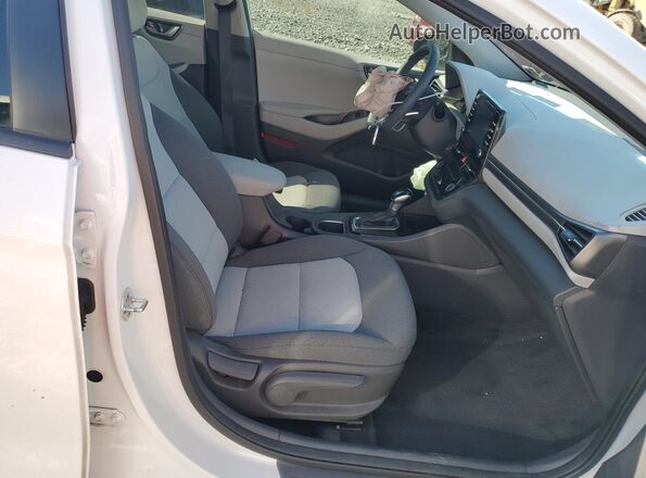 KMHC65LC4LU233466 2020 HYUNDAI IONIQ White Widok wnętrza z przodu