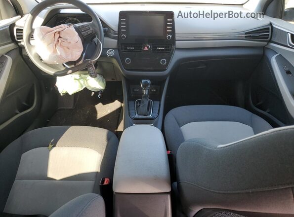 KMHC65LC4LU233466 2020 HYUNDAI IONIQ White Widok deski rozdzielczej