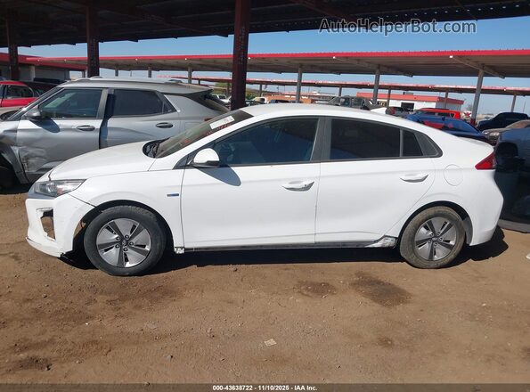 KMHC65LC5LU212299 2020 HYUNDAI IONIQ HYBRID White Սալոնի 360 աստիճան տեսք