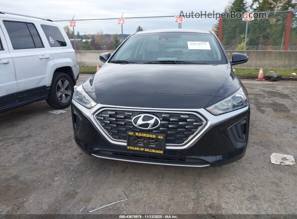 KMHC65LC5NU274286 2022 HYUNDAI IONIQ HYBRID Black Vista interior trasera