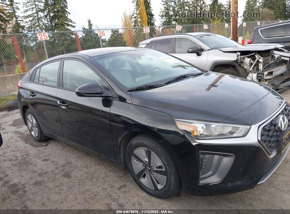 KMHC65LC5NU274286 2022 HYUNDAI IONIQ HYBRID Black Vista interior de 360 grados