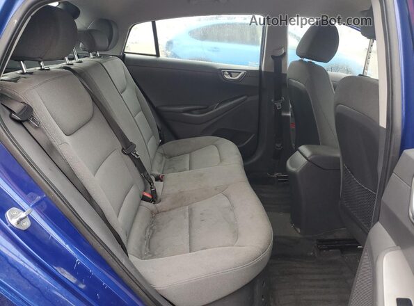 KMHC65LC5NU275342 2022 HYUNDAI IONIQ Blue Vista de los asientos traseros