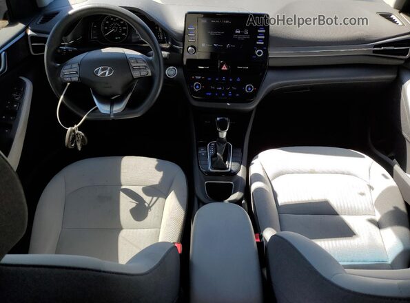 KMHC65LC5NU284946 2022 HYUNDAI IONIQ Charcoal Вид панелі приладів