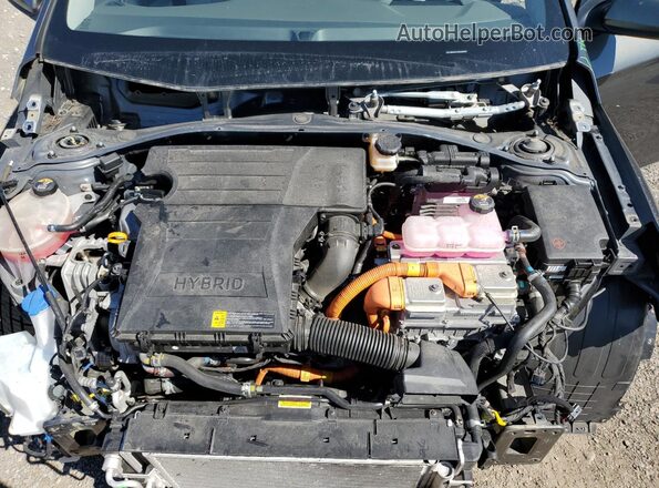 KMHC65LC5NU284946 2022 HYUNDAI IONIQ Charcoal Вид задньої частини салону