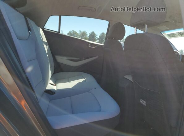 KMHC65LC5NU284946 2022 HYUNDAI IONIQ Charcoal Вид задніх сидінь