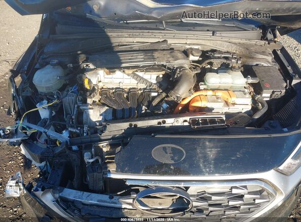 KMHC65LC7LU228469 2020 HYUNDAI IONIQ HYBRID Black უკანა ხედი