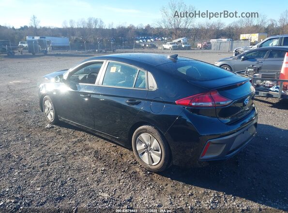 KMHC65LC7LU228469 2020 HYUNDAI IONIQ HYBRID Black უკანა მარცხენა