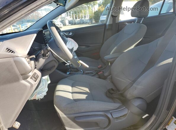 KMHC65LC7LU234062 2020 HYUNDAI IONIQ Black წინა სალონის ხედი