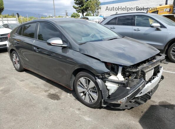 KMHC65LC7NU266982 2022 HYUNDAI IONIQ Серый Передняя правая четверть