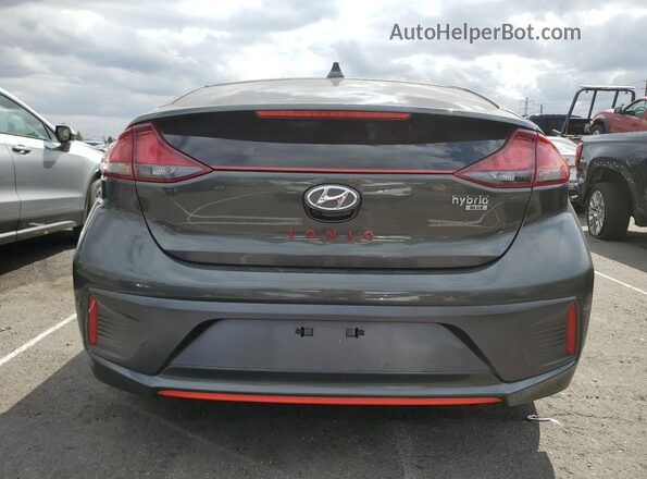 KMHC65LC7NU266982 2022 HYUNDAI IONIQ Серый Вид сзади
