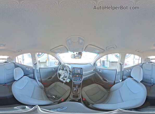 KMHC65LCXLU228000 2020 HYUNDAI IONIQ Silver VIN կոդի պիտակի տեսք