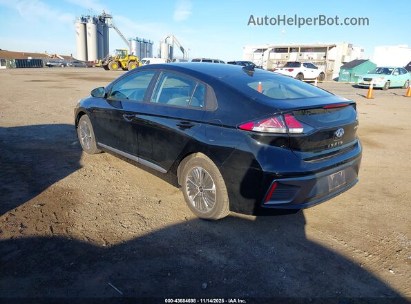 KMHC65LD1NU281874 2022 HYUNDAI IONIQ PLUG-IN HYBRID Black Հետևի ձախ