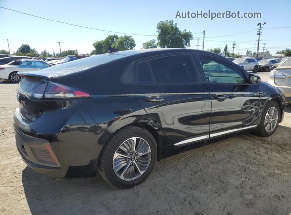 KMHC65LD8LU214203 2020 HYUNDAI IONIQ Black Հետևի աջ