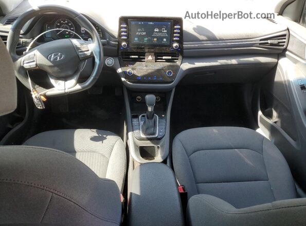 KMHC65LD8LU214203 2020 HYUNDAI IONIQ Black Առջևի վահանակի տեսք