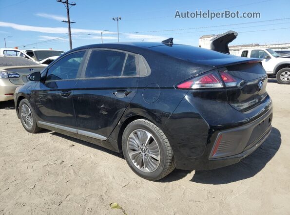 KMHC65LD8LU214203 2020 HYUNDAI IONIQ Black Հետևի ձախ