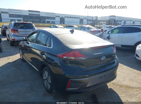 KMHC75LC0MU261697 2021 HYUNDAI IONIQ HYBRID Черный Задняя левая четверть