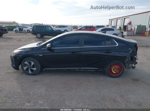 KMHC75LC1JU064839 2018 HYUNDAI IONIQ HYBRID Black 