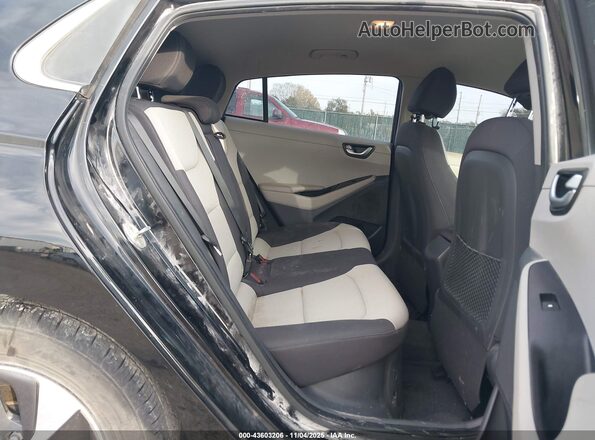 KMHC75LC1JU064839 2018 HYUNDAI IONIQ HYBRID Black Widok naklejki z numerem VIN