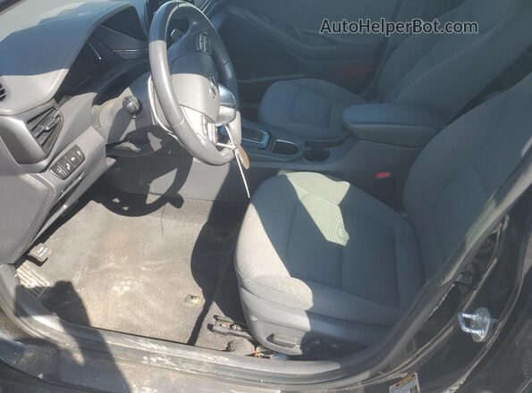 KMHC75LC1LU241571 2020 HYUNDAI IONIQ Black Widok wnętrza z przodu