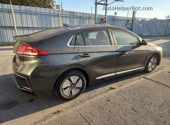 KMHC75LC1MU257268 2021 HYUNDAI IONIQ Gray Tył prawy