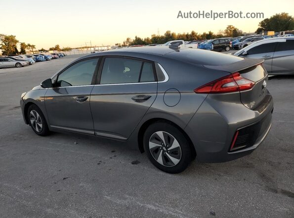 KMHC75LC2JU096859 2018 HYUNDAI IONIQ Gray უკანა მარცხენა