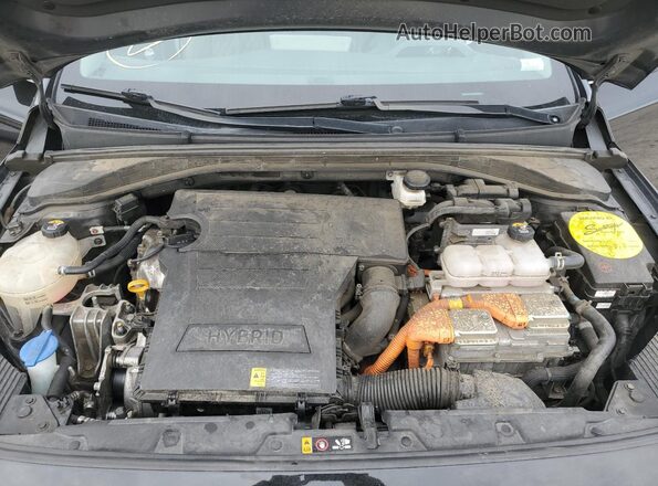 KMHC75LC2MU250846 2021 HYUNDAI IONIQ Black Սալոնի հետևի տեսք
