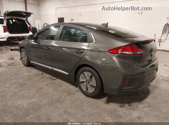 KMHC75LC2NU266871 2022 HYUNDAI IONIQ HYBRID Серый Задняя левая четверть