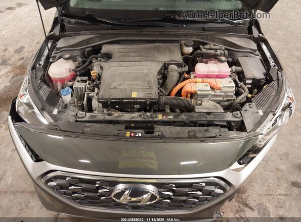KMHC75LC2NU266871 2022 HYUNDAI IONIQ HYBRID Серый Вид сзади