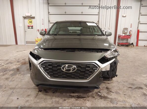 KMHC75LC2NU266871 2022 HYUNDAI IONIQ HYBRID Серый Вид задней части салона