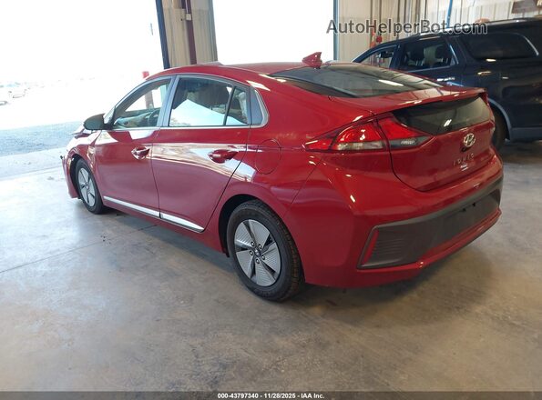 KMHC75LC4LU206989 2020 HYUNDAI IONIQ HYBRID Red Задня ліва чверть