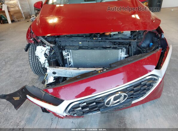 KMHC75LC4LU206989 2020 HYUNDAI IONIQ HYBRID Red Вид спереду