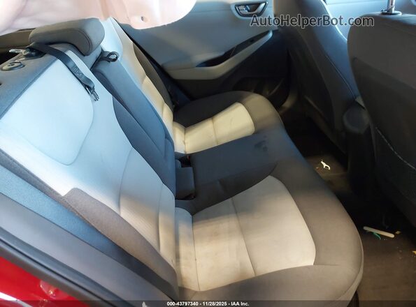 KMHC75LC4LU206989 2020 HYUNDAI IONIQ HYBRID Red Вид наклейки з VIN-кодом