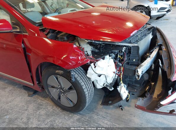 KMHC75LC4LU206989 2020 HYUNDAI IONIQ HYBRID Red 