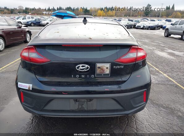 KMHC75LC6HU028722 2017 HYUNDAI IONIQ HYBRID Black 