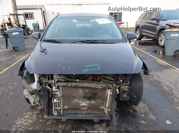 KMHC75LC6HU028722 2017 HYUNDAI IONIQ HYBRID Black Widok wnętrza z tyłu