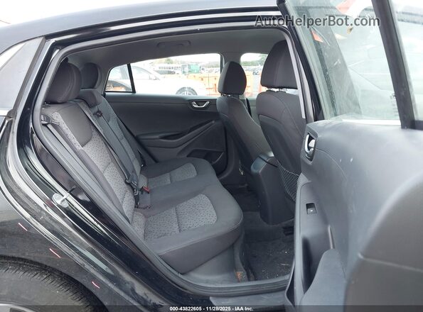 KMHC75LC6HU028722 2017 HYUNDAI IONIQ HYBRID Black Widok naklejki z numerem VIN