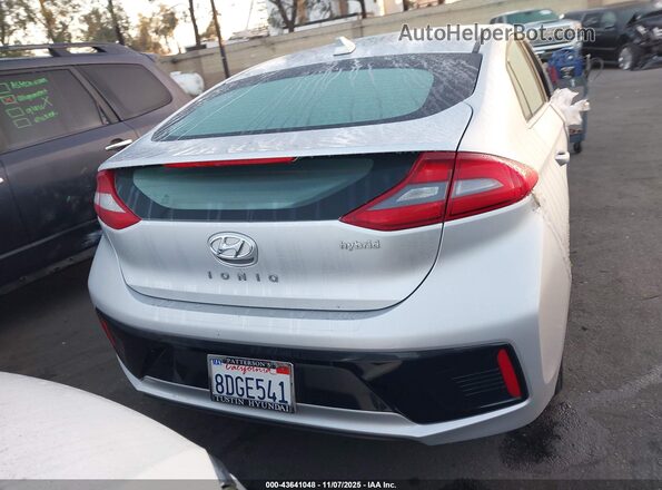 KMHC75LC6JU066358 2018 HYUNDAI IONIQ HYBRID Silver 