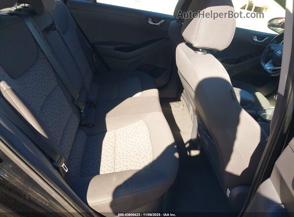 KMHC75LC6JU090501 2018 HYUNDAI IONIQ HYBRID Black VIN კოდის სტიკერის ხედი