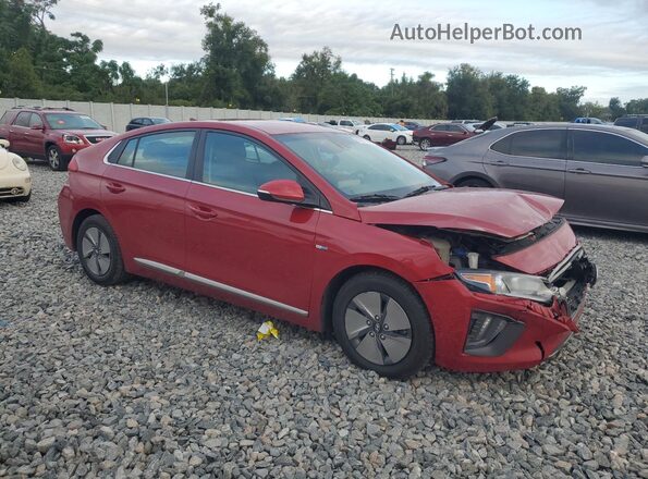 KMHC75LC6LU243090 2020 HYUNDAI IONIQ Красный Передняя правая четверть