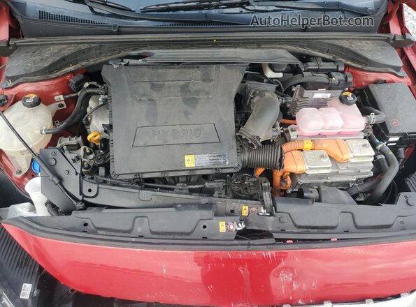 KMHC75LC6LU243090 2020 HYUNDAI IONIQ Красный Вид задней части салона