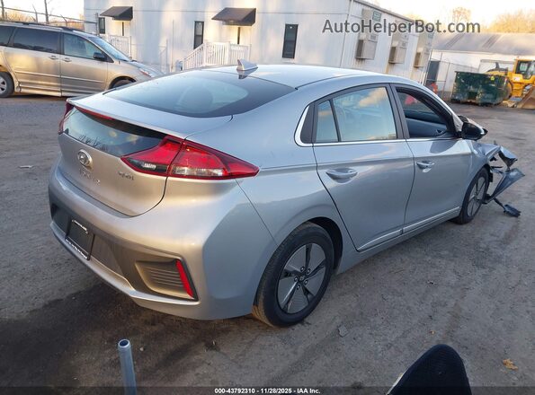 KMHC75LC6MU255743 2021 HYUNDAI IONIQ HYBRID Silver უკანა მარჯვენა