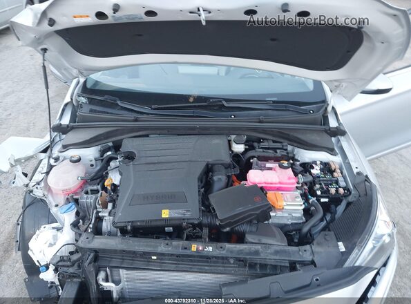 KMHC75LC6MU255743 2021 HYUNDAI IONIQ HYBRID Silver უკანა ხედი