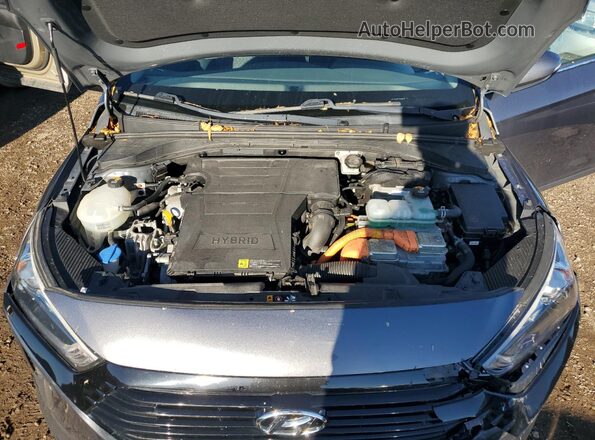 KMHC75LC7JU092175 2018 HYUNDAI IONIQ Gray 