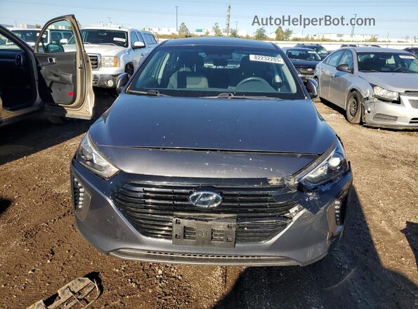 KMHC75LC7JU092175 2018 HYUNDAI IONIQ Gray 