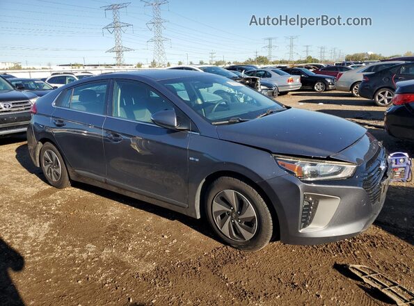 KMHC75LC7JU092175 2018 HYUNDAI IONIQ Gray 