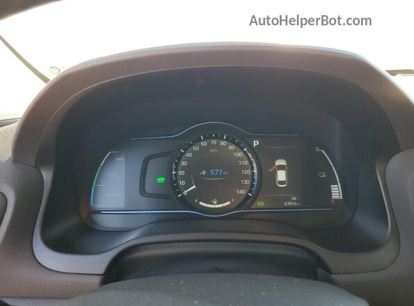 KMHC75LC7JU092175 2018 HYUNDAI IONIQ Gray 