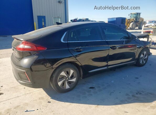 KMHC75LC7JU103708 2018 HYUNDAI IONIQ Black 